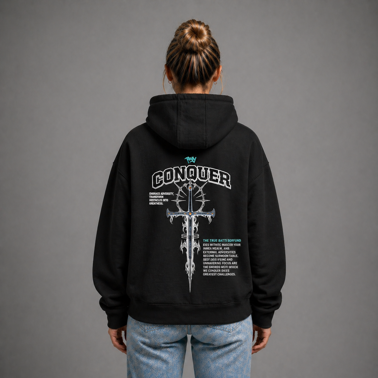CONQUER | OVERSIZE HOODIE