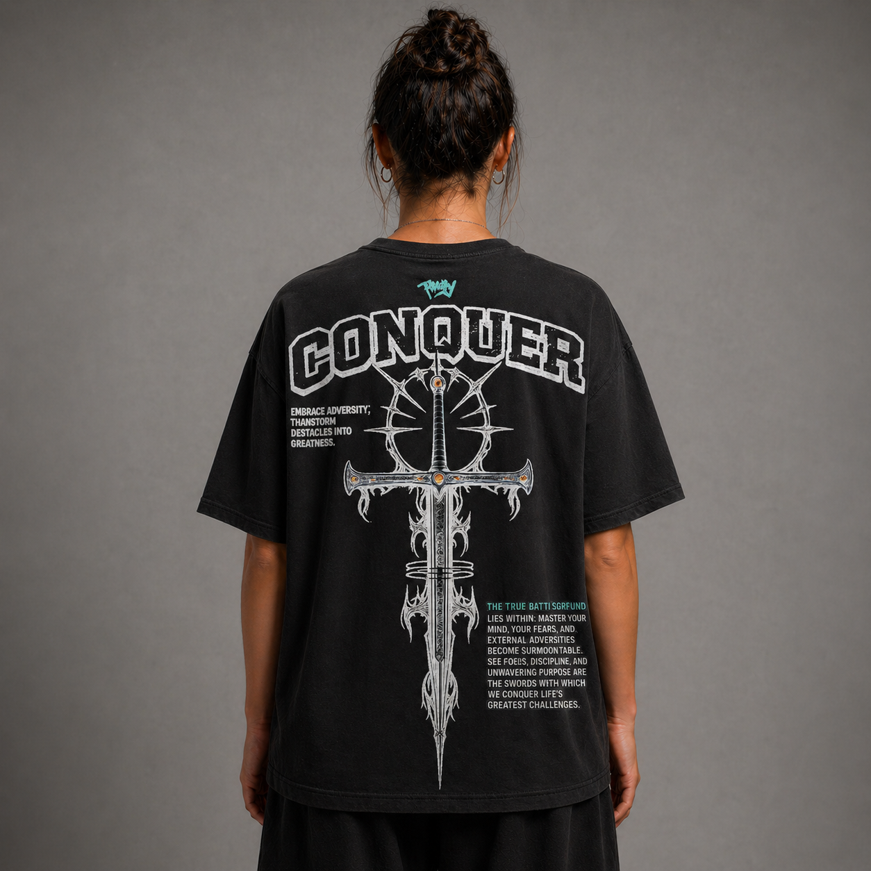 CONQUER | OVERSIZE SHIRT