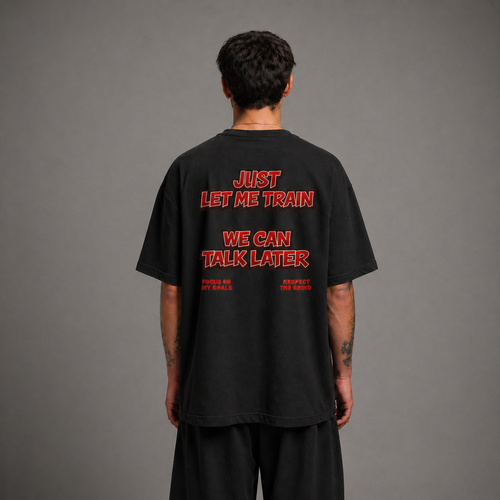 LET ME TRAIN | OVERSIZE SHIRT