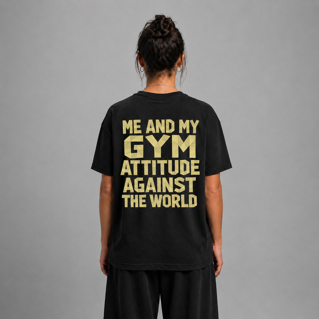GYM ATTITUDE | OVERSIZE SHIRT
