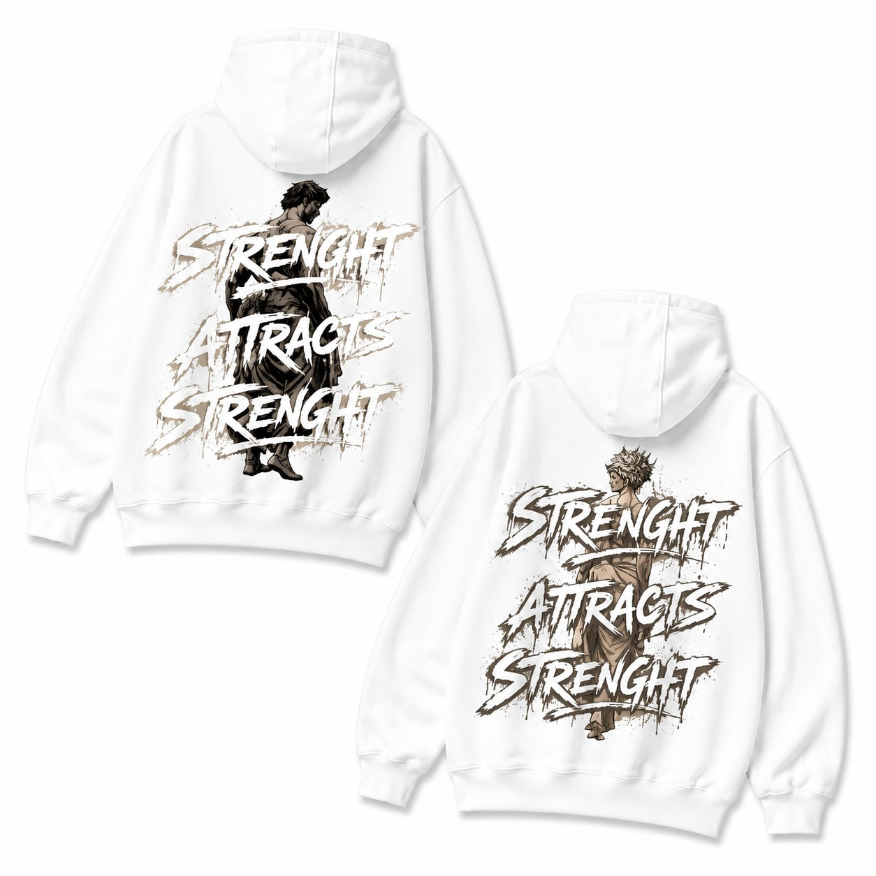 STRENGHT ATTRACTS | OVERSIZE HOODIE BUNDLE