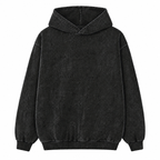 AGAINST MYSELF | WASHED OVERSIZE HOODIE