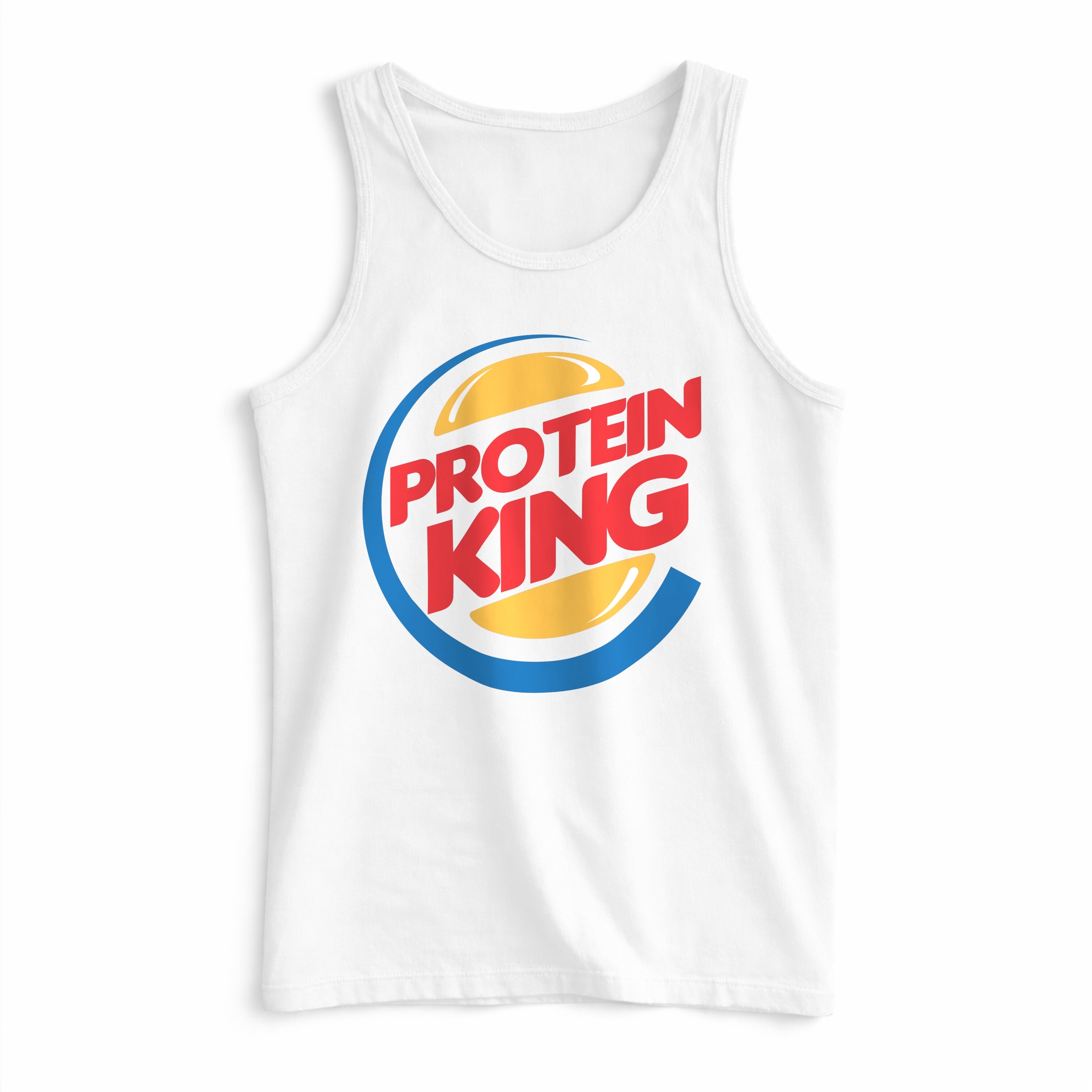 PROTEIN KING TANK TOP (FONRTPRINT)