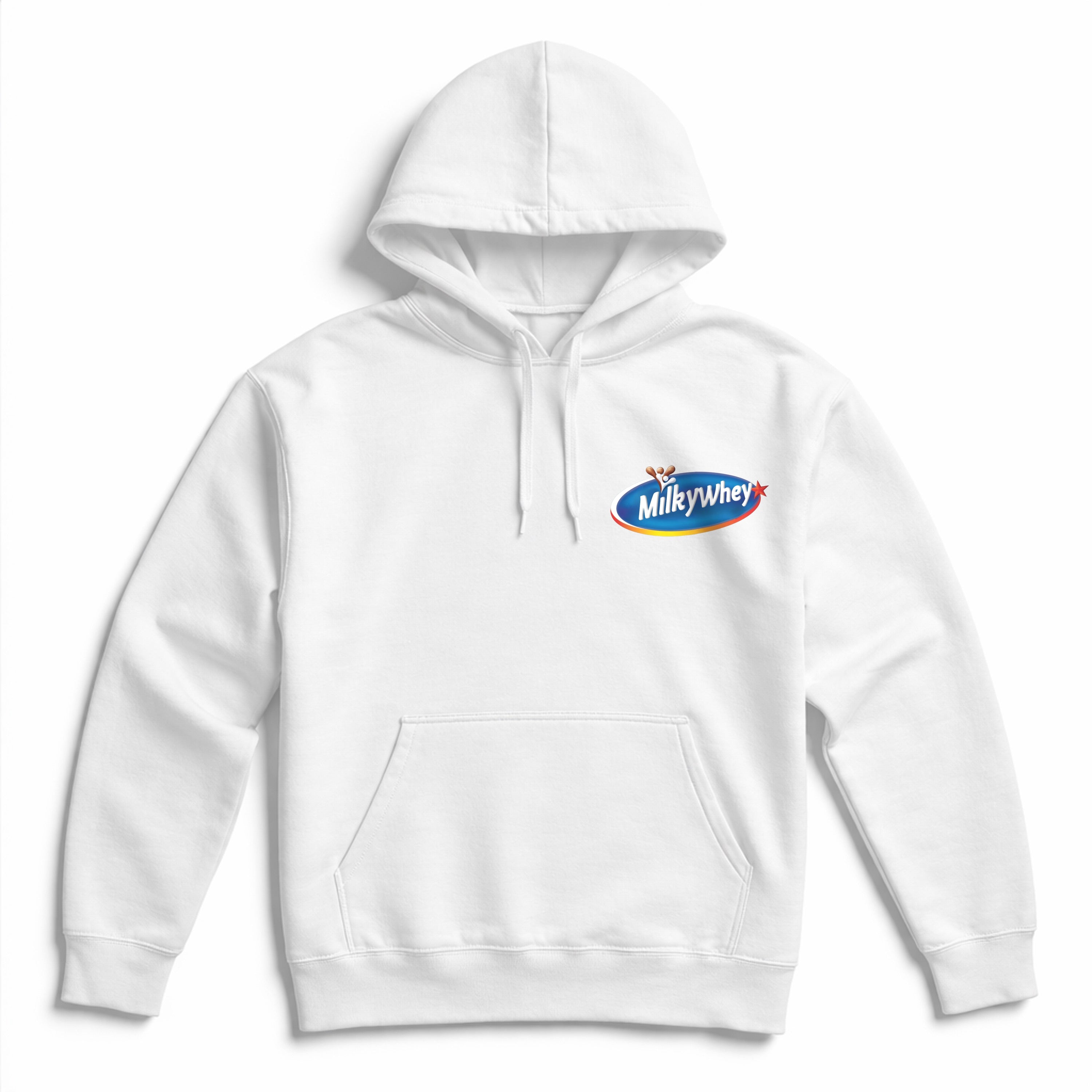 MILKY WHEY HOODIE (FRONTPRINT)