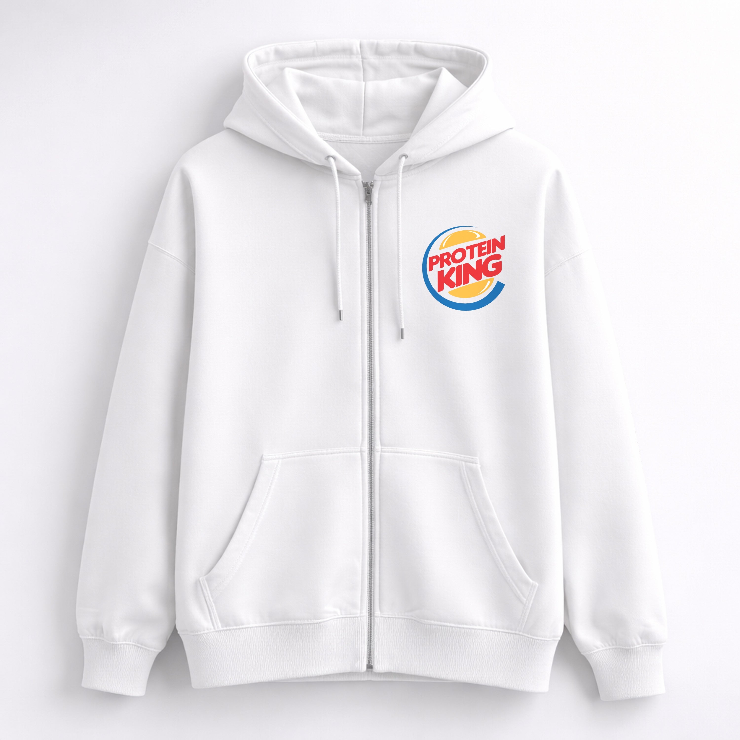 PROTEIN KING OVERSIZE ZIPPER (FONRTPRINT)