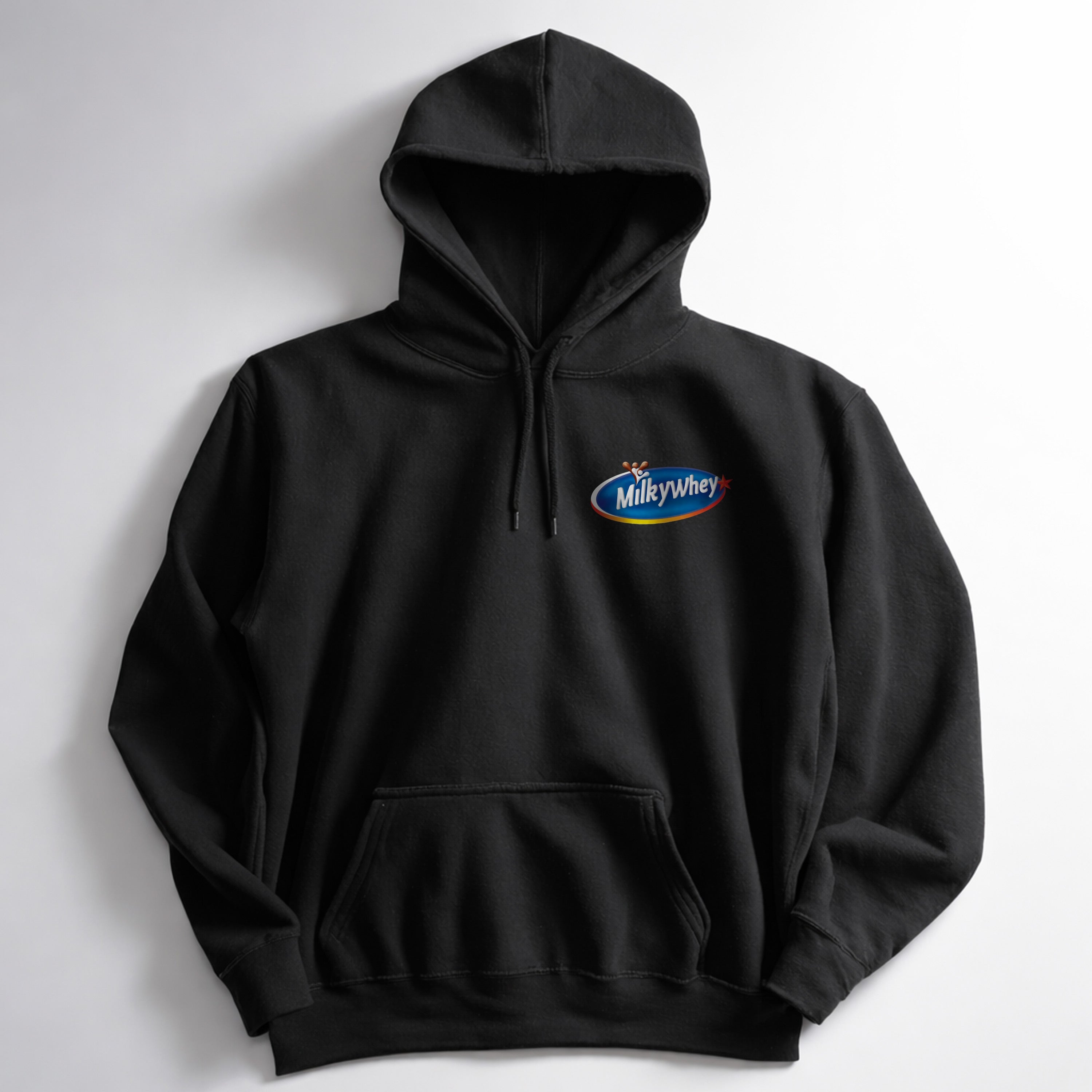 MILKY WHEY OVERSIZE HOODIE (FRONTPRINT)