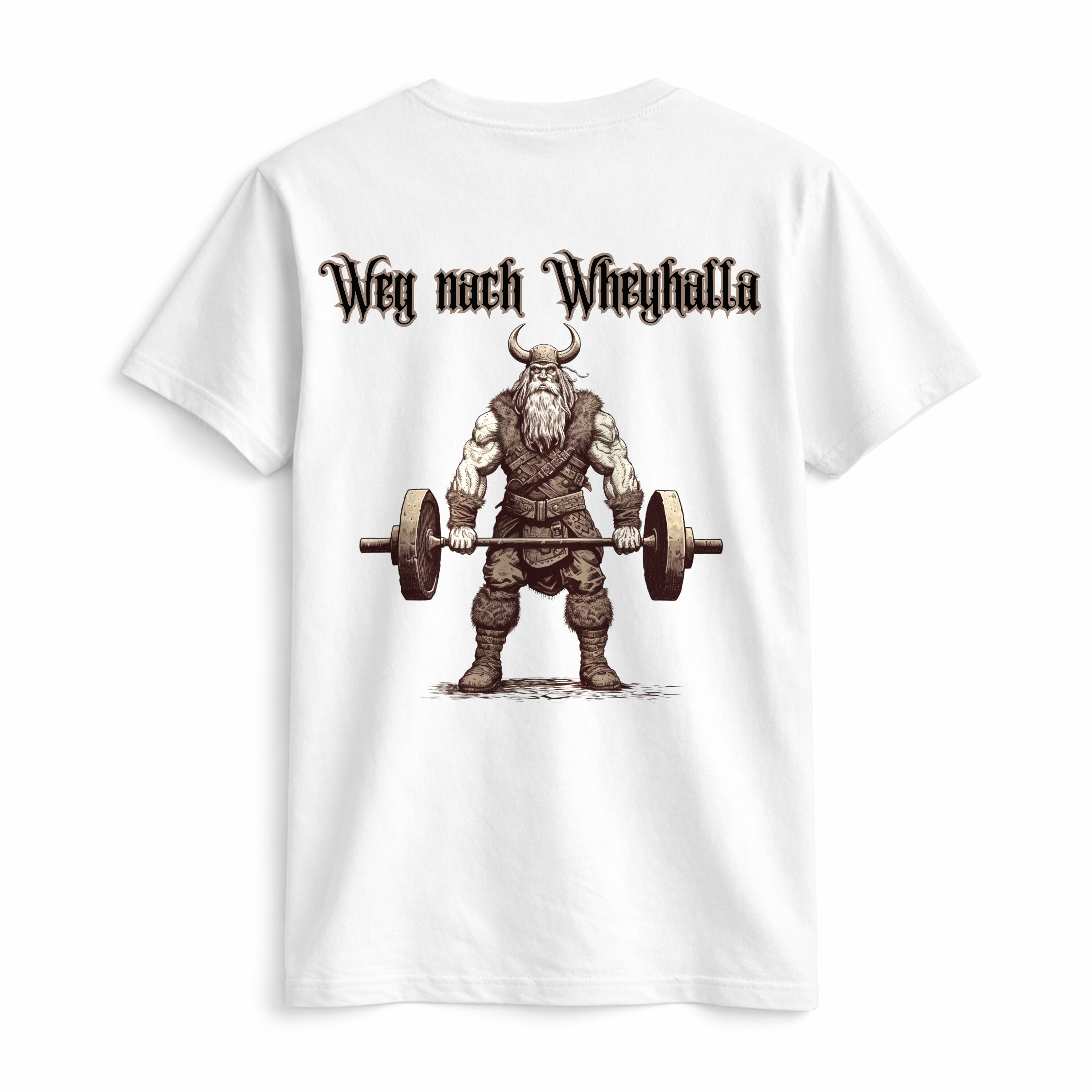 WHEYHALLA SHIRT (BACKPRINT)
