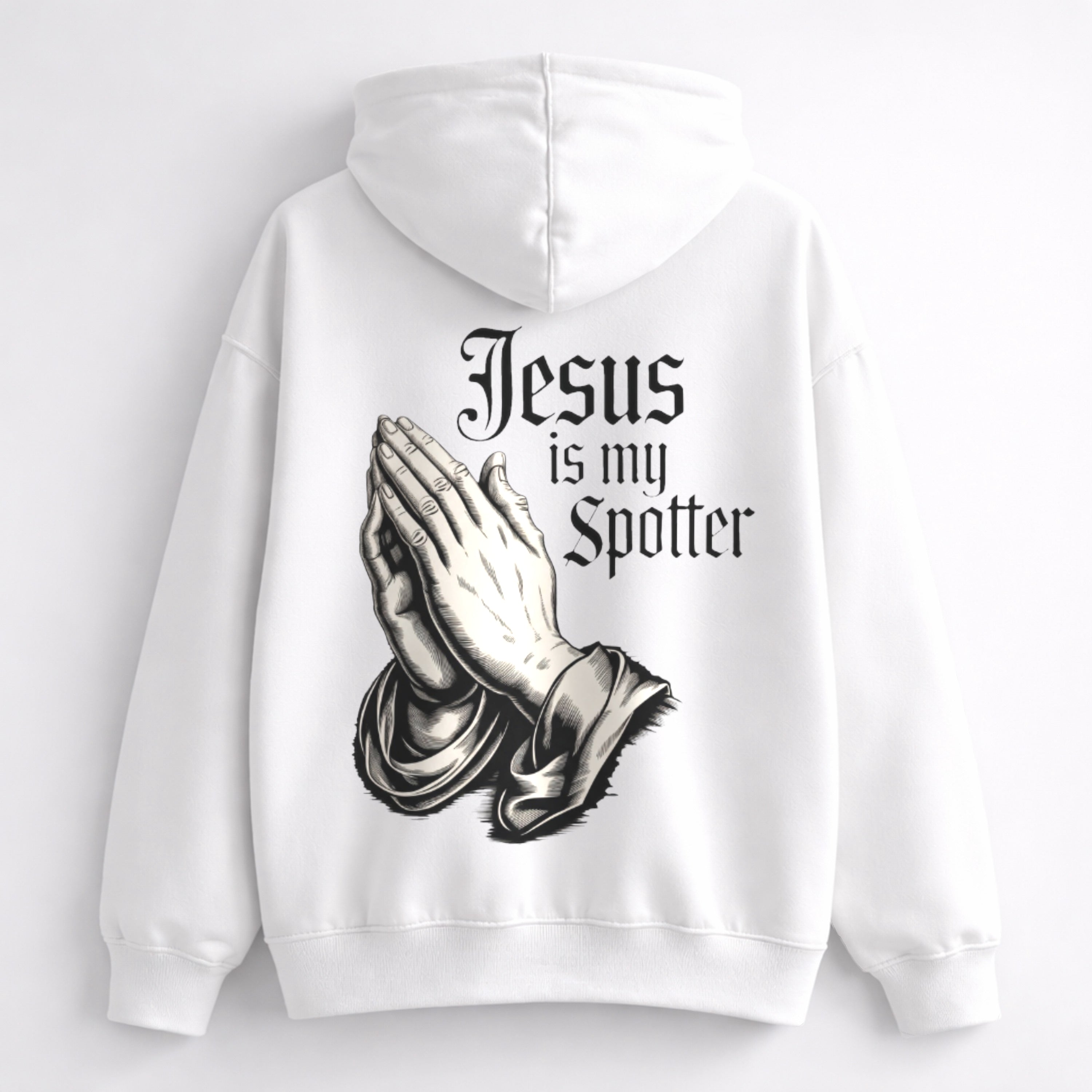 Jesus is my Spotter Oversize Zipper (Backprint)