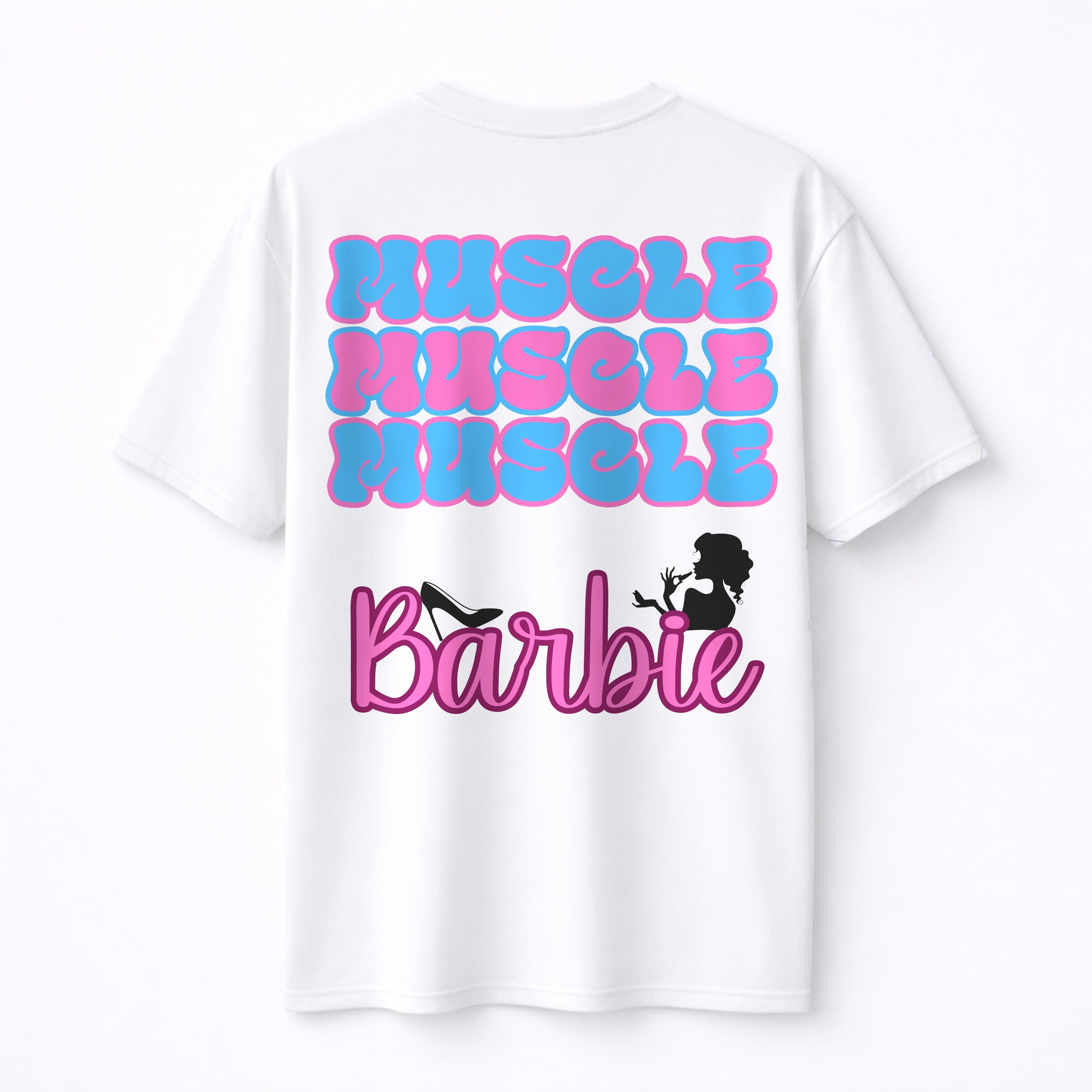 BARBIE OVERSIZE SHIRT (BACKPRINT)