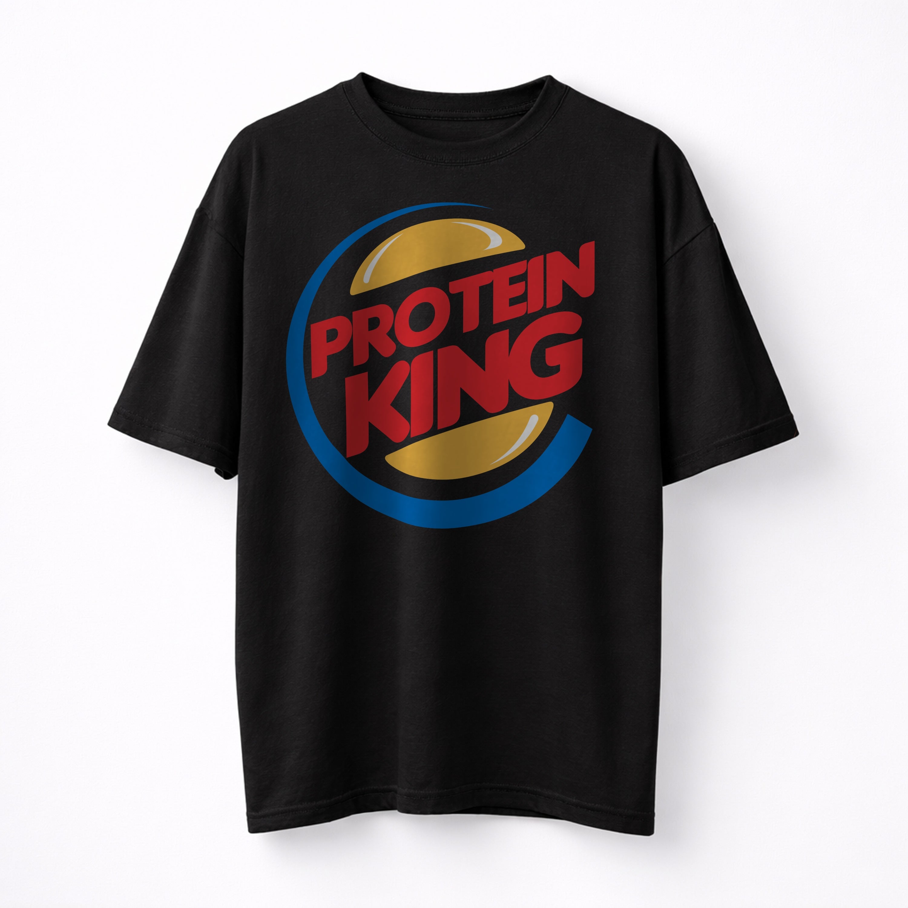PROTEIN KING OVERSIZE SHIRT (FONRTPRINT)