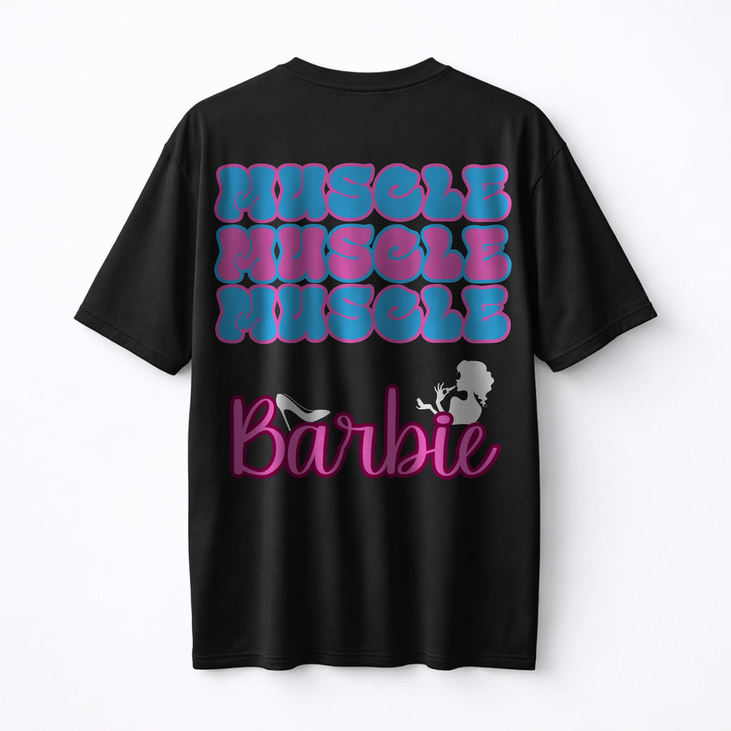 BARBIE OVERSIZE SHIRT (BACKPRINT)