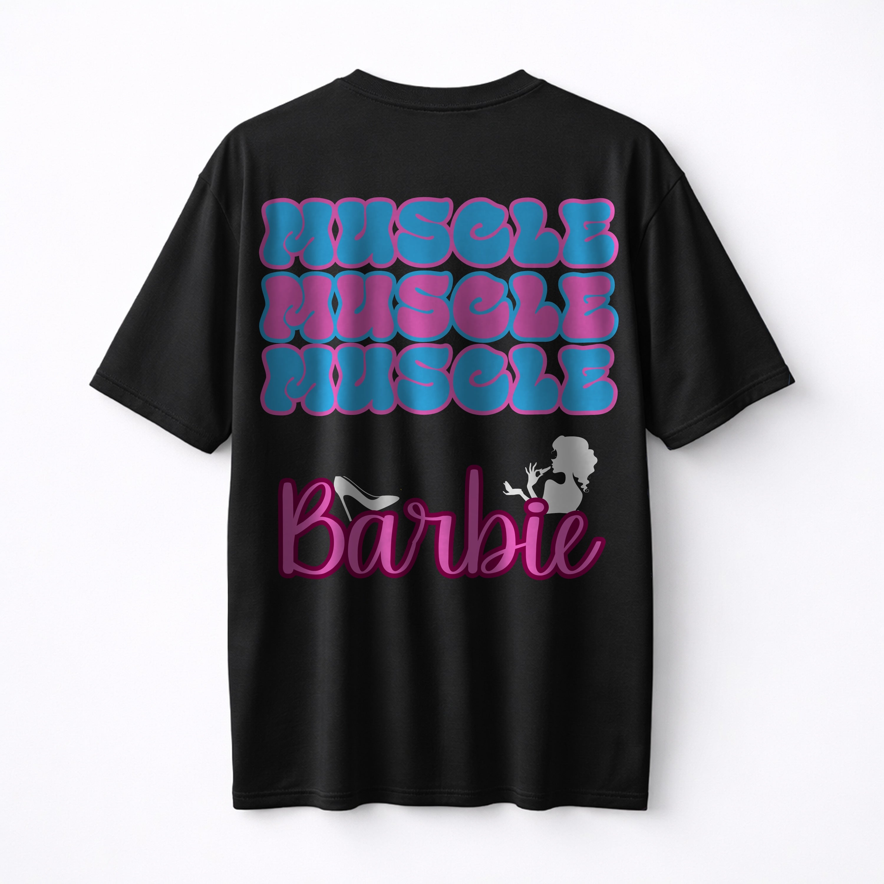 BARBIE OVERSIZE SHIRT (BACKPRINT)