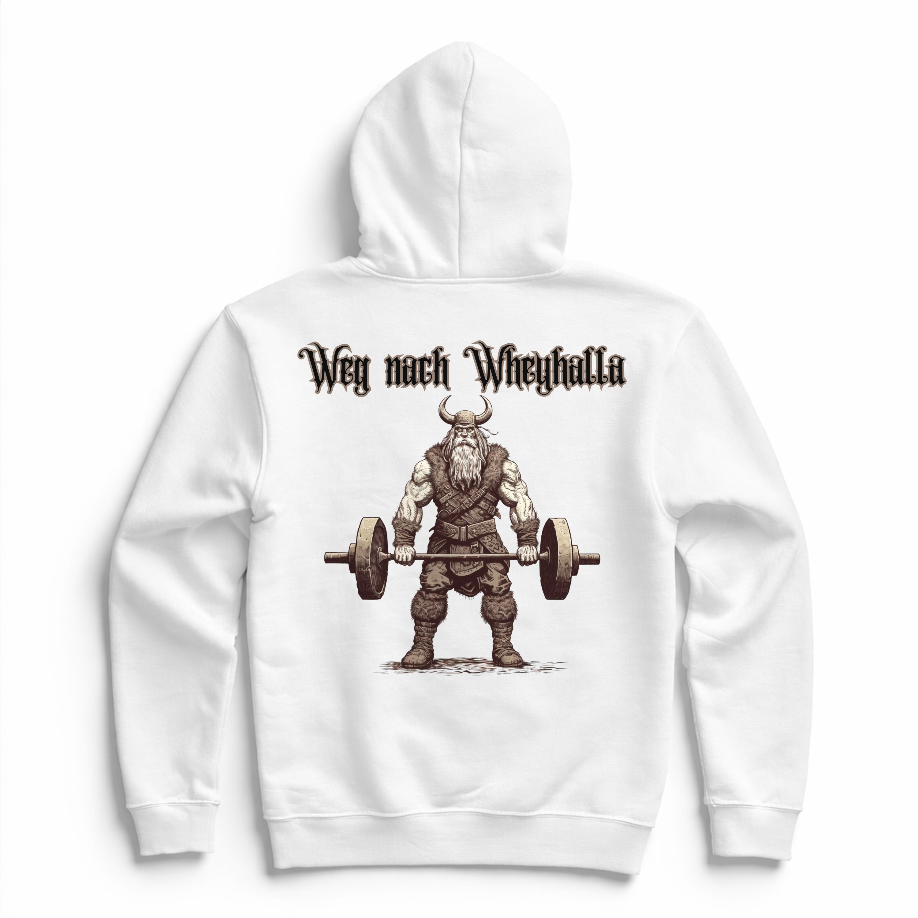 WHEYHALLA HOODIE (BACKPRINT)