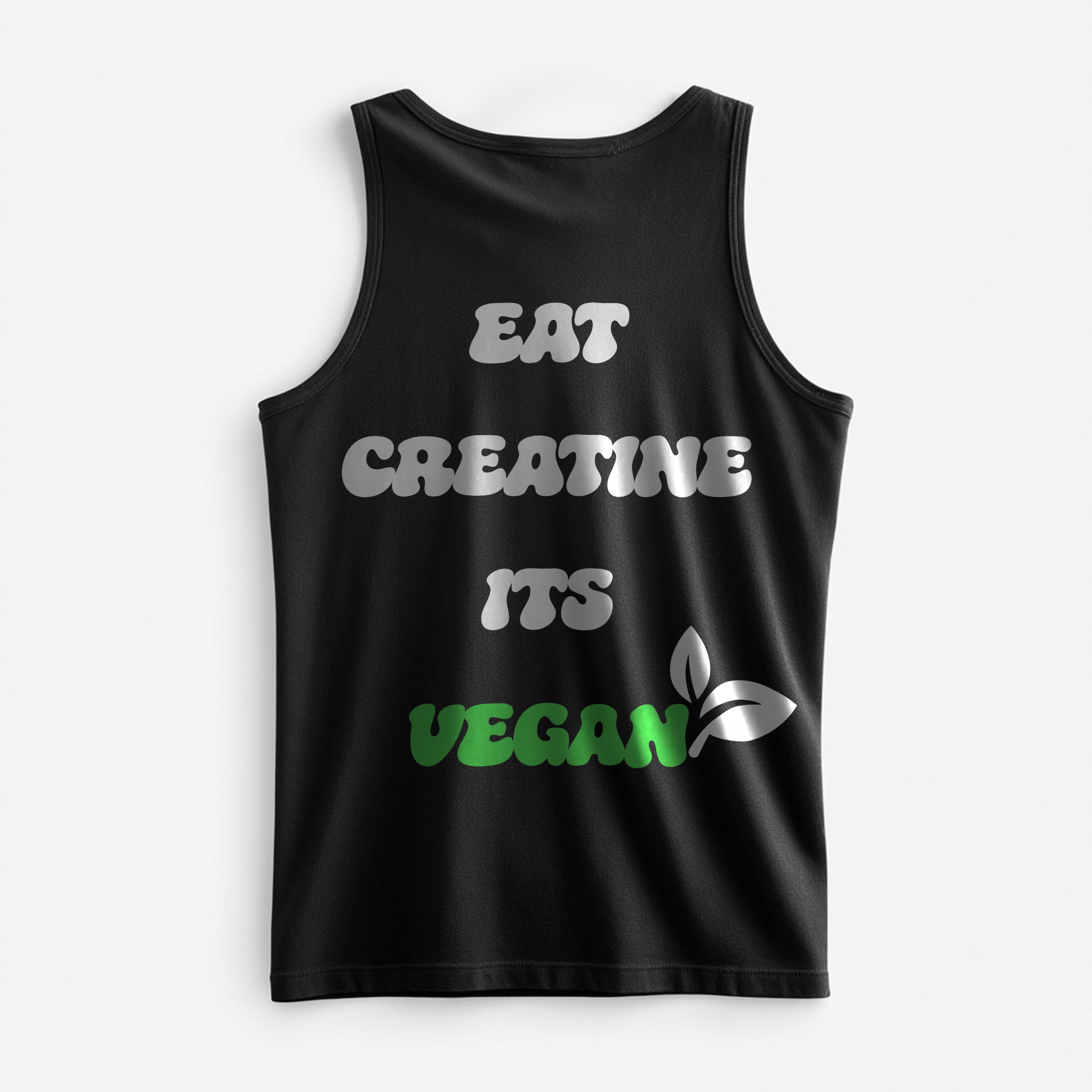 EAT VEGAN TANK TOP (BACKPRINT)