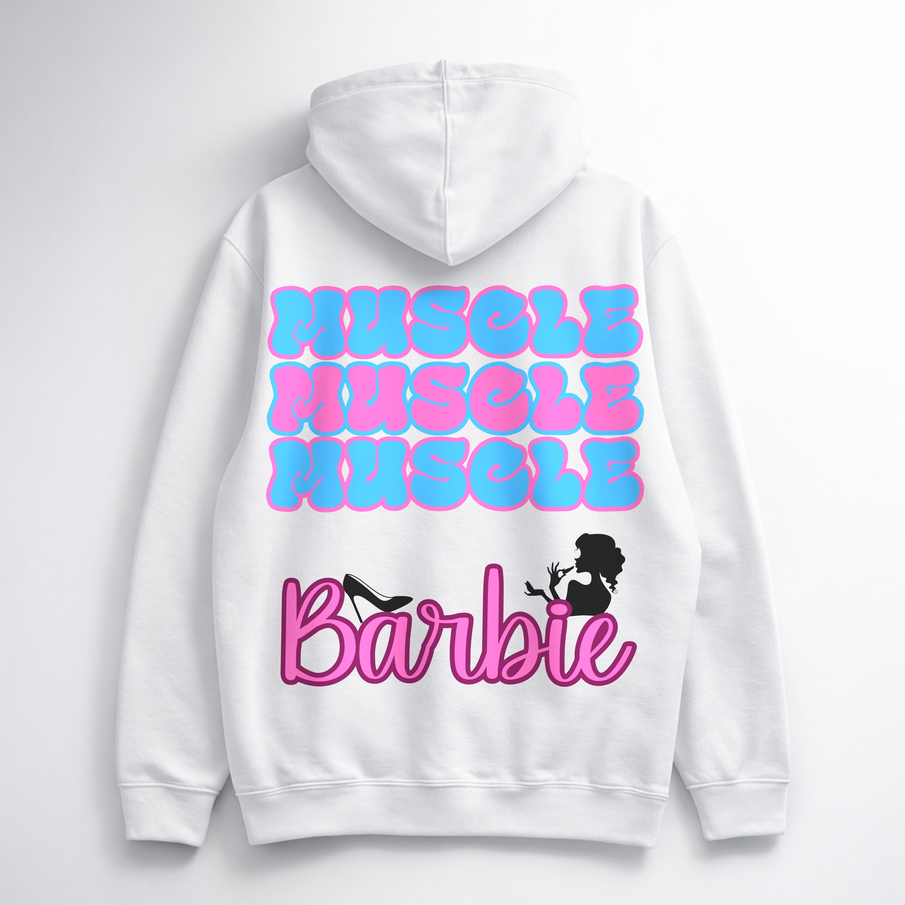 BARBIE OVERSIZE HOODIE (BACKPRINT)