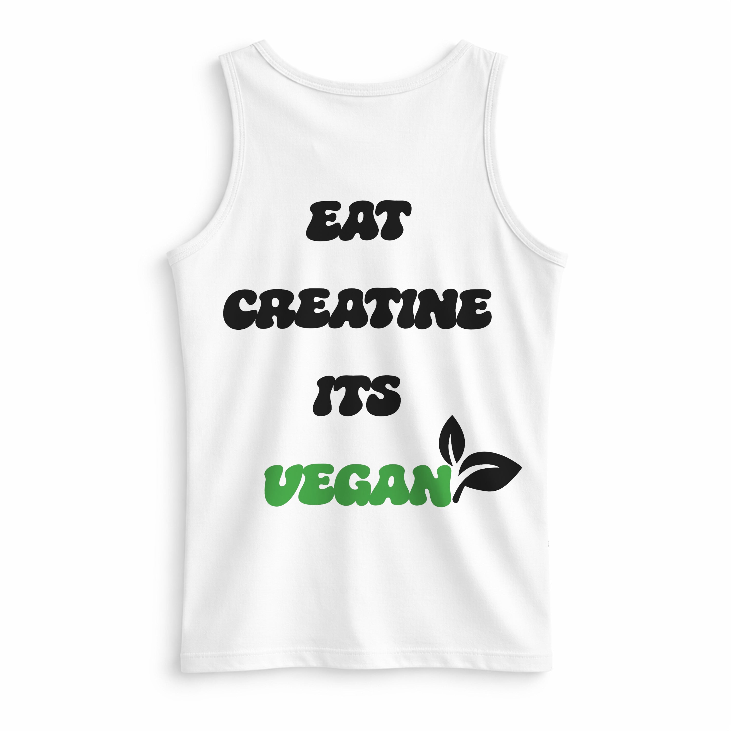 EAT VEGAN TANK TOP (BACKPRINT)