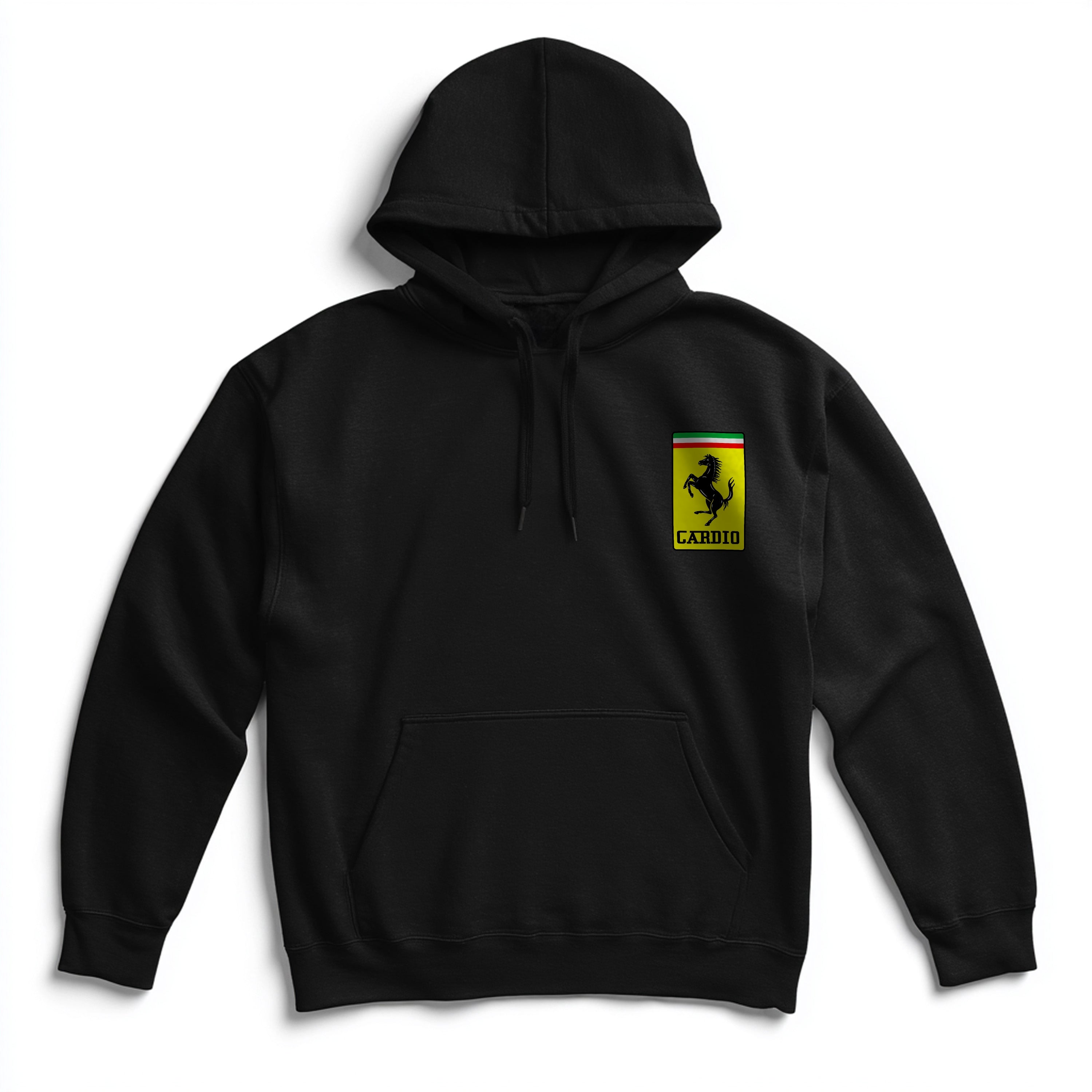 CARDIO HERREN HOODIE (FRONTPRINT)