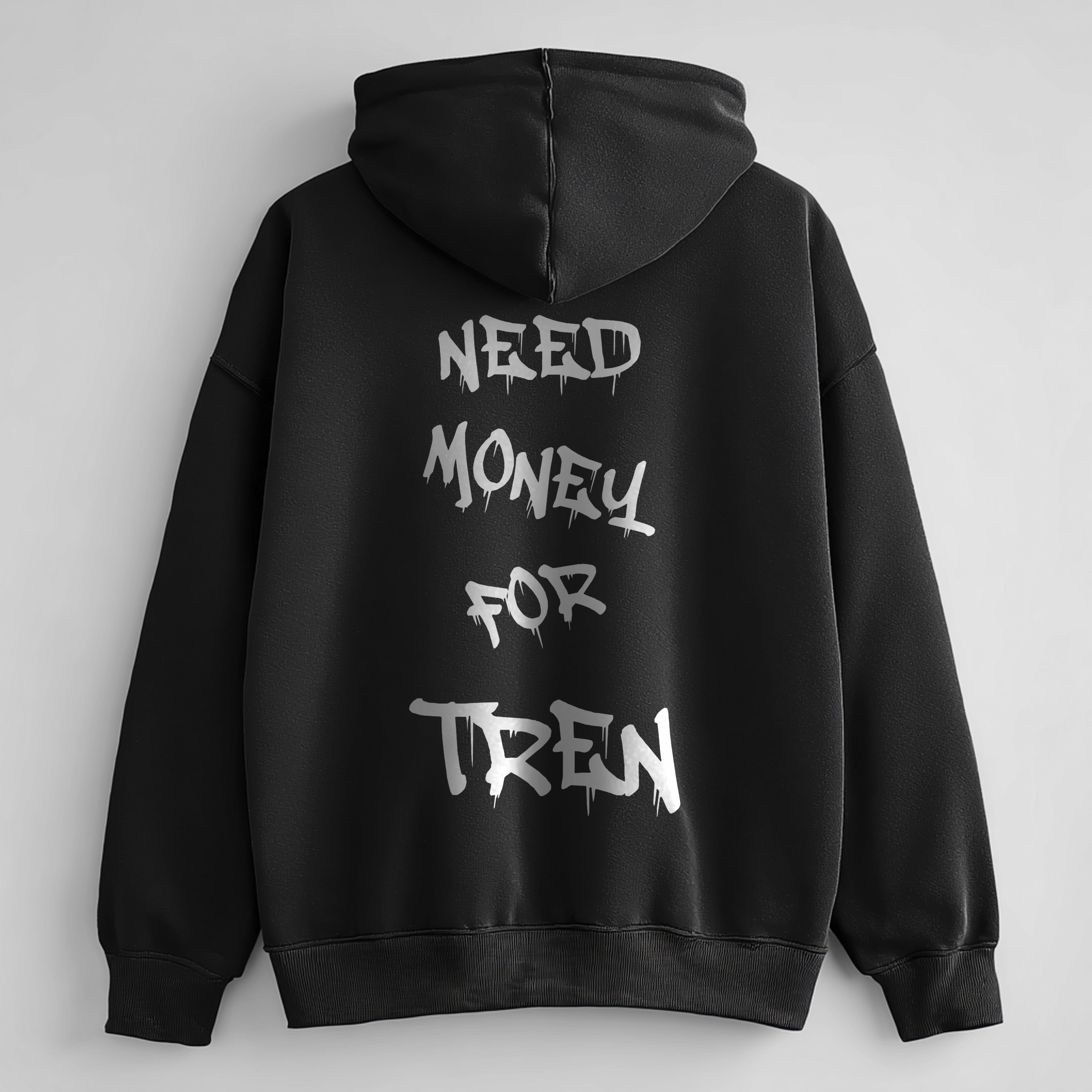 Need Money Oversize Zipper (Backprint)