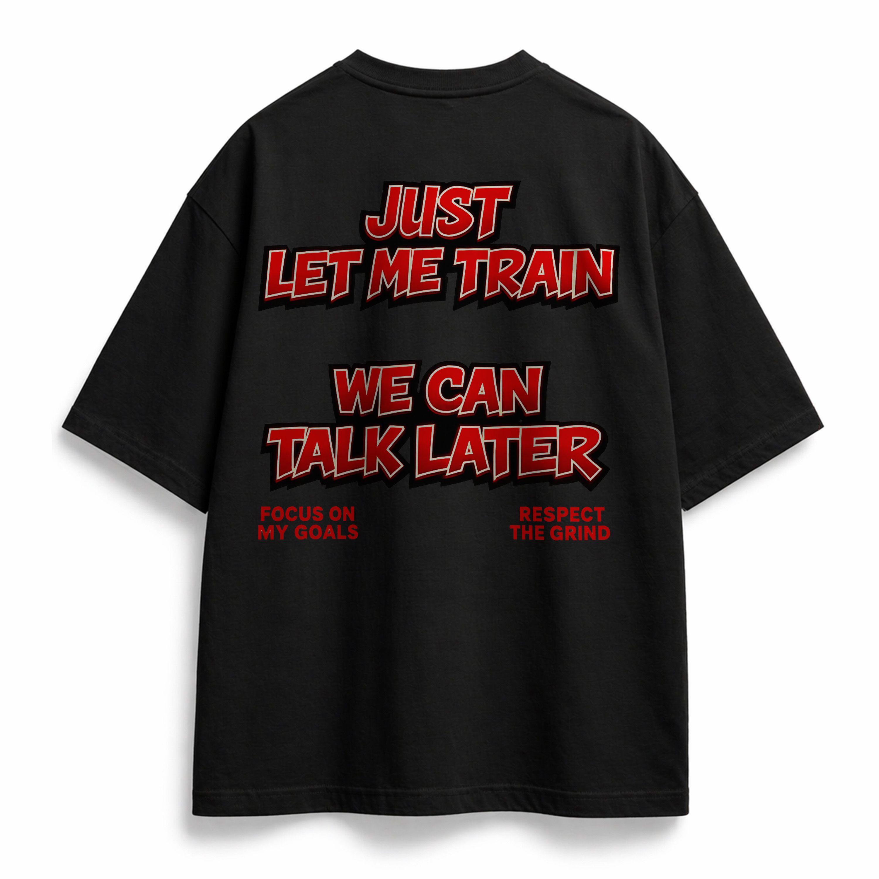 LET ME TRAIN | OVERSIZE SHIRT