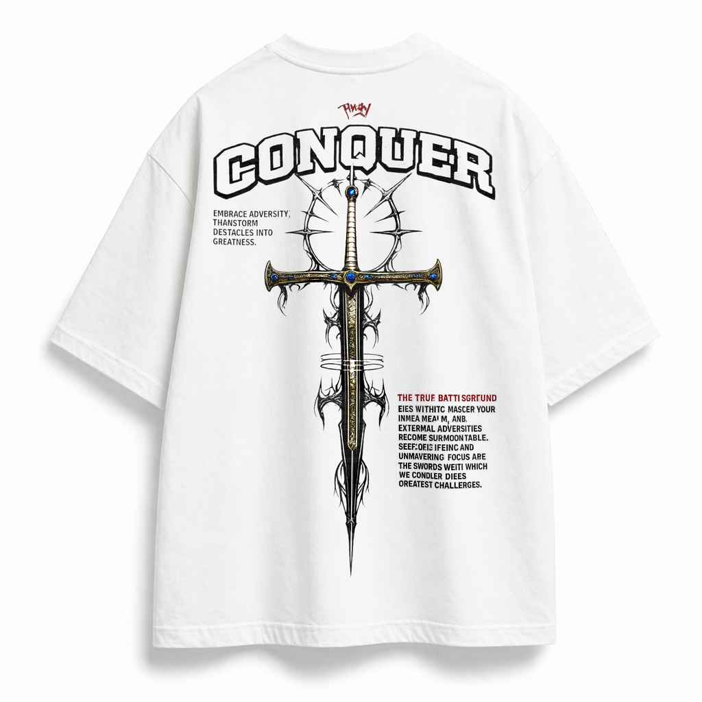 CONQUER | OVERSIZE SHIRT