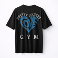Pretty Couples Love Gym Oversize Shirt (Backprint)