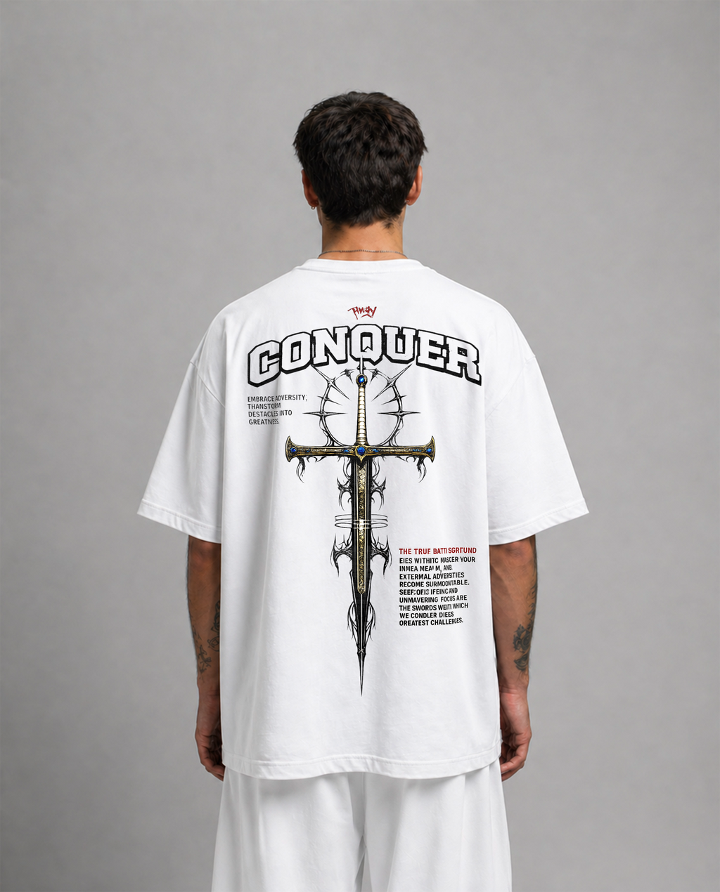 CONQUER | OVERSIZE SHIRT