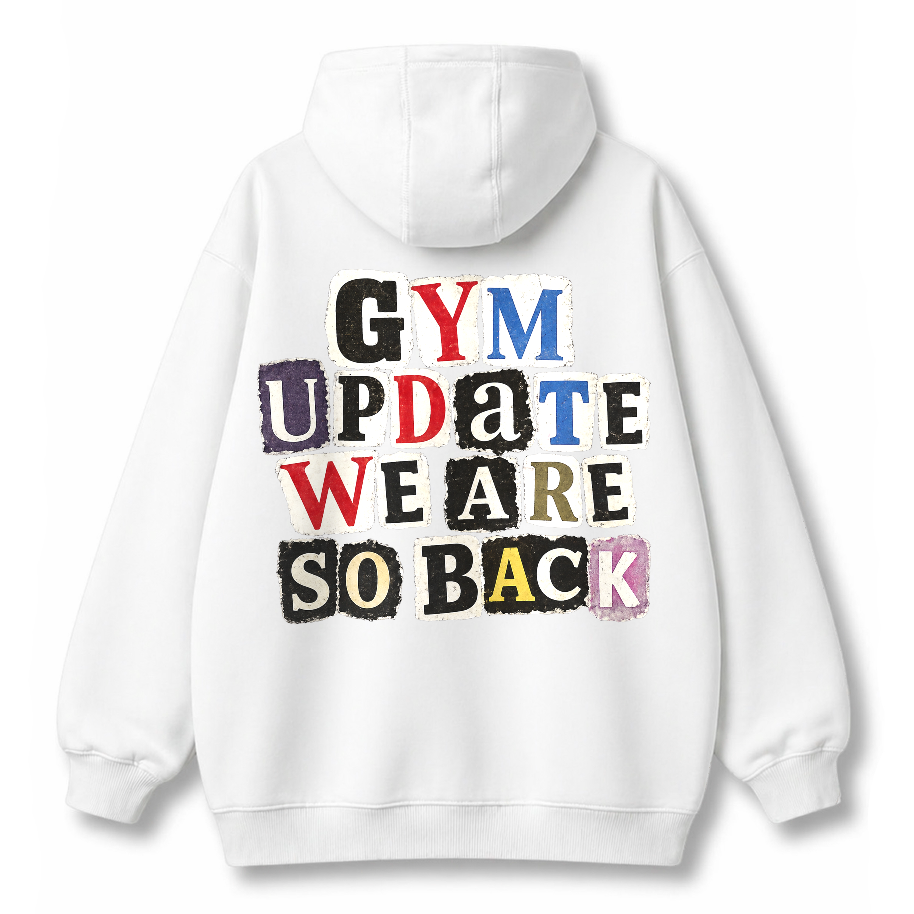 GYM UPDATE | OVERSIZE HOODIE