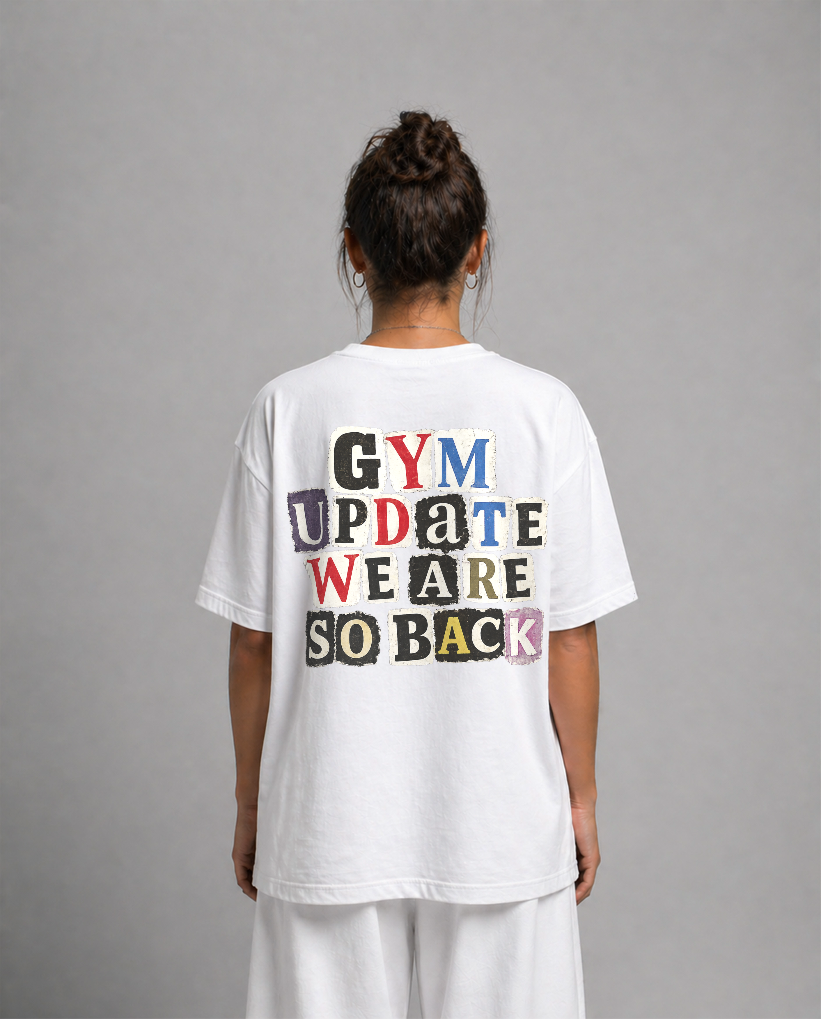 GYM UPDATE | OVERSIZE SHIRT