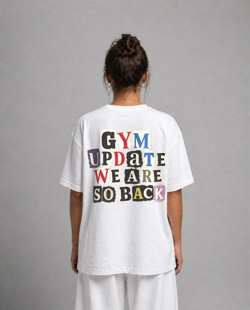 GYM UPDATE | OVERSIZE SHIRT