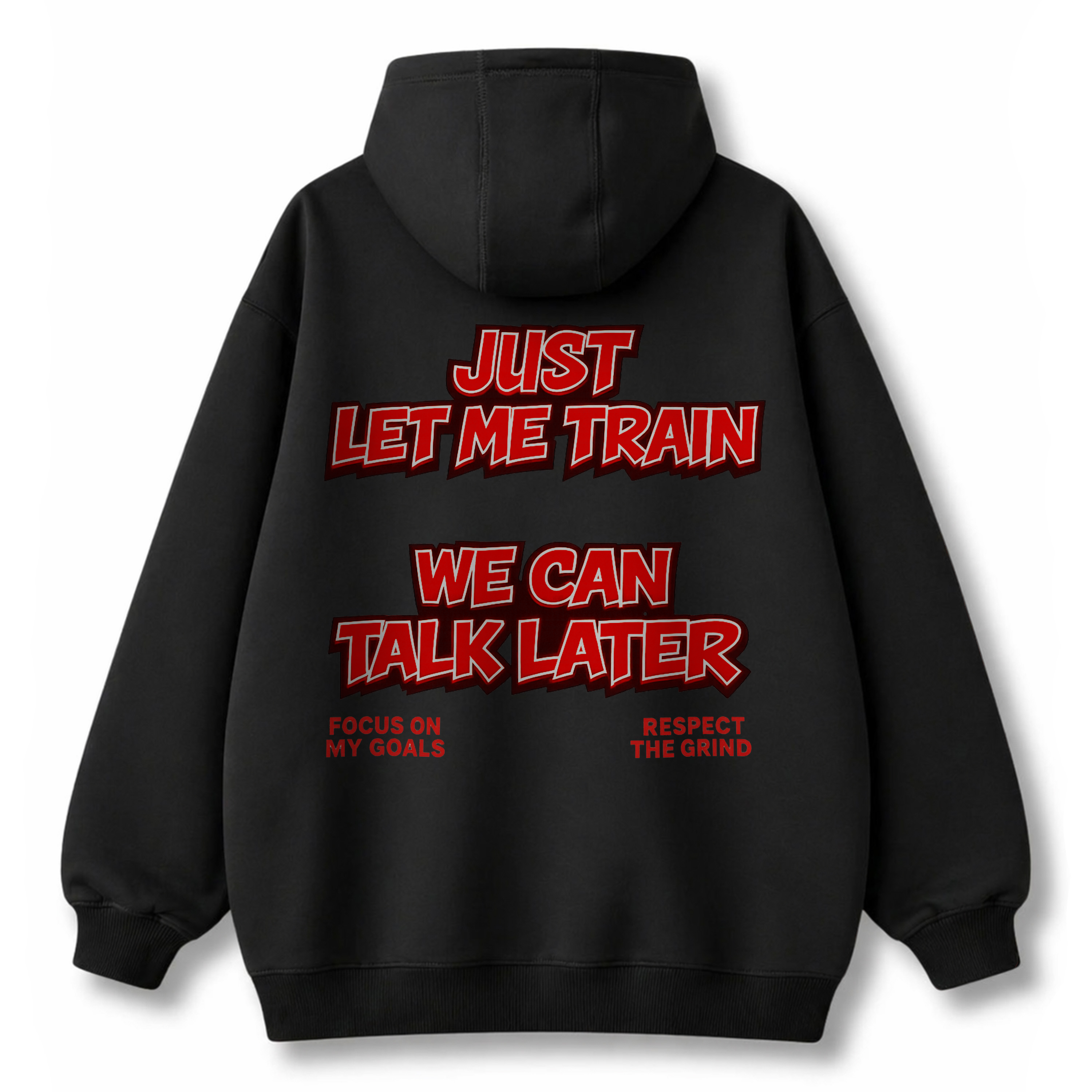 LET ME TRAIN | OVERSIZE HOODIE