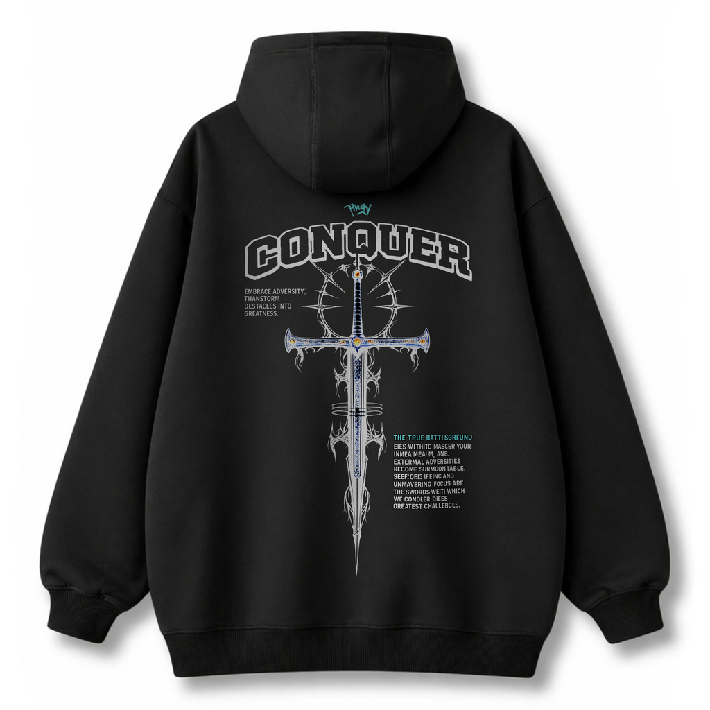CONQUER | OVERSIZE HOODIE
