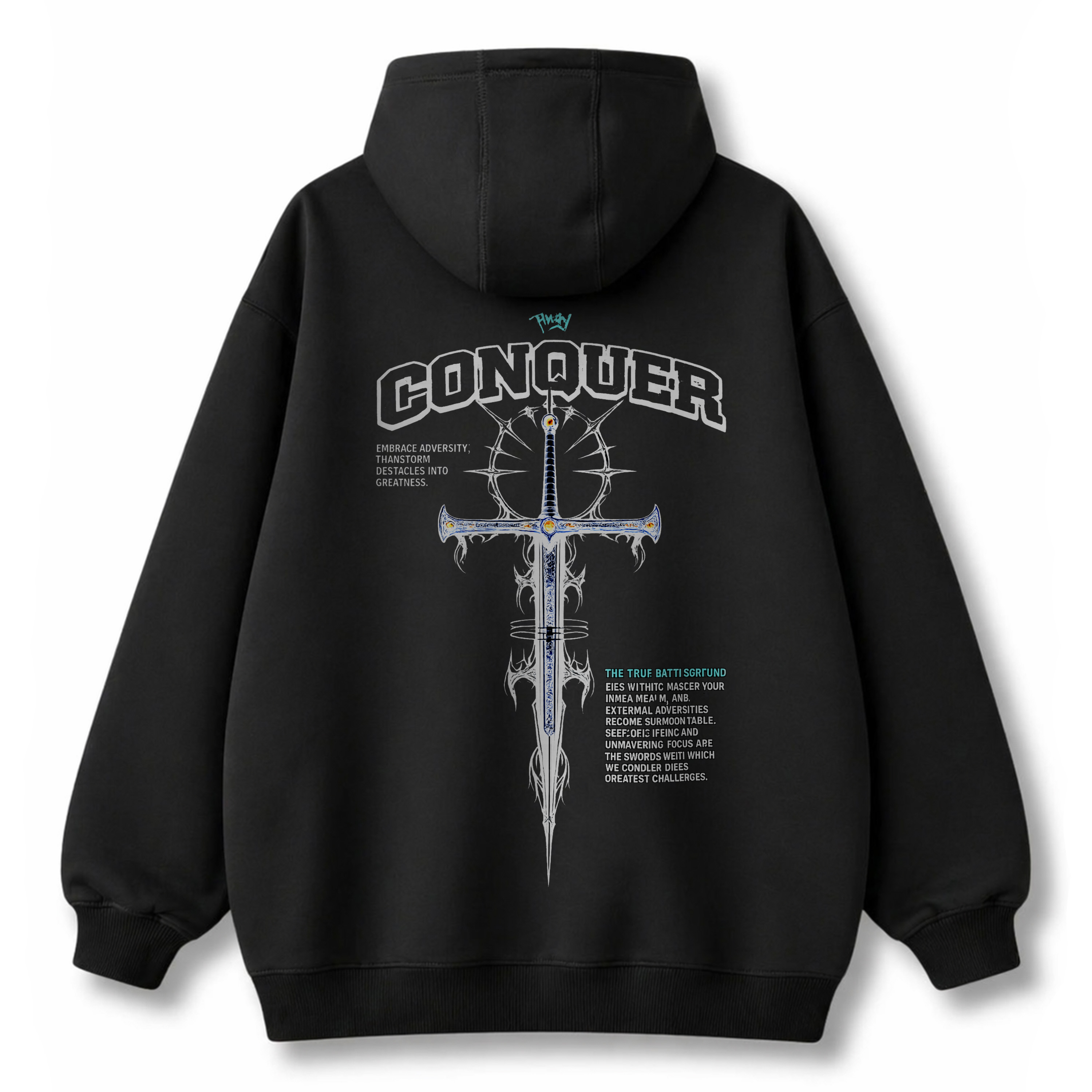 CONQUER | OVERSIZE HOODIE