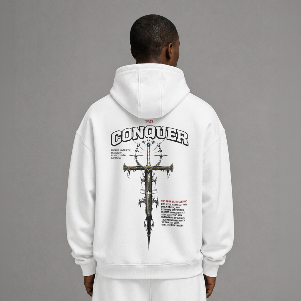 CONQUER | OVERSIZE HOODIE