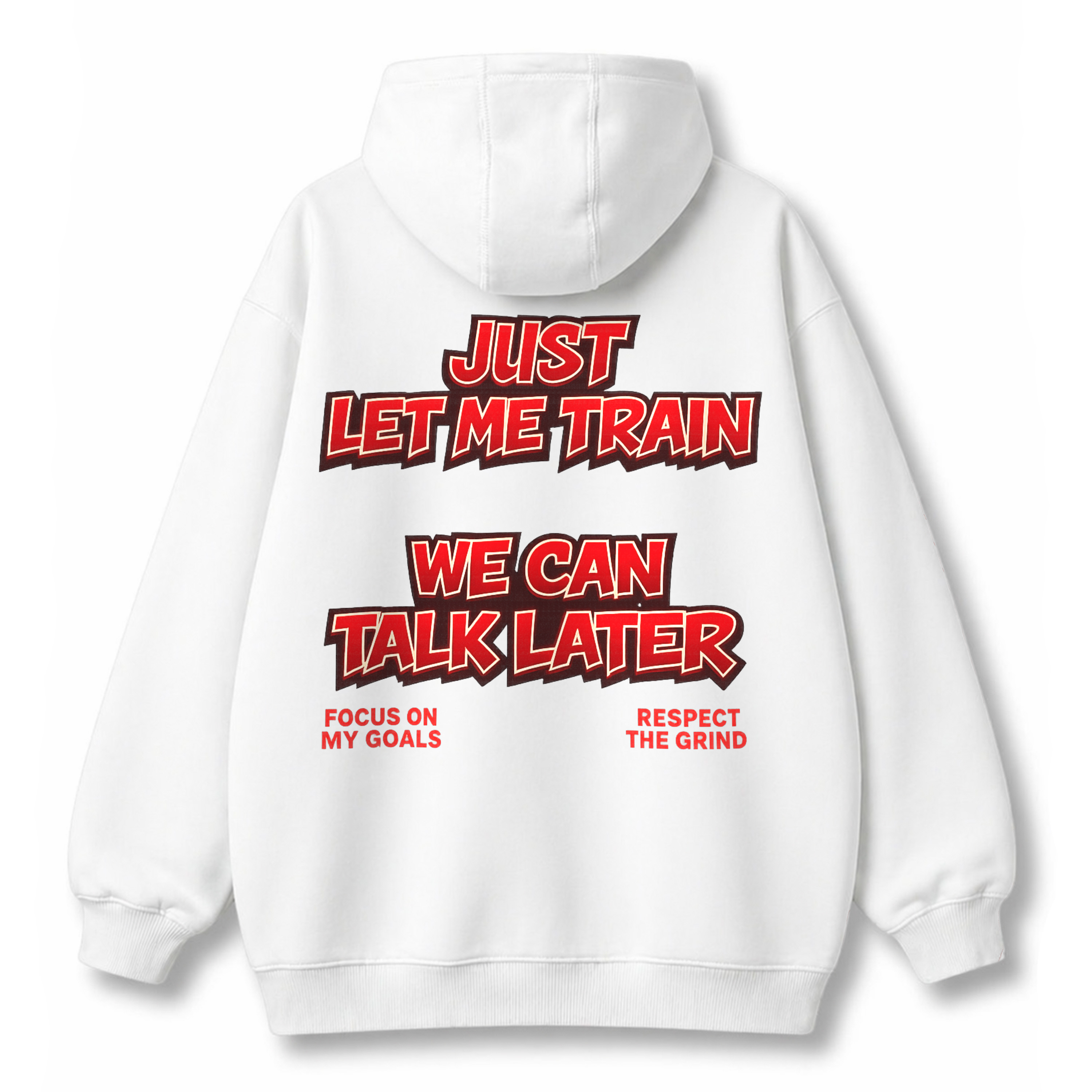 LET ME TRAIN | OVERSIZE HOODIE