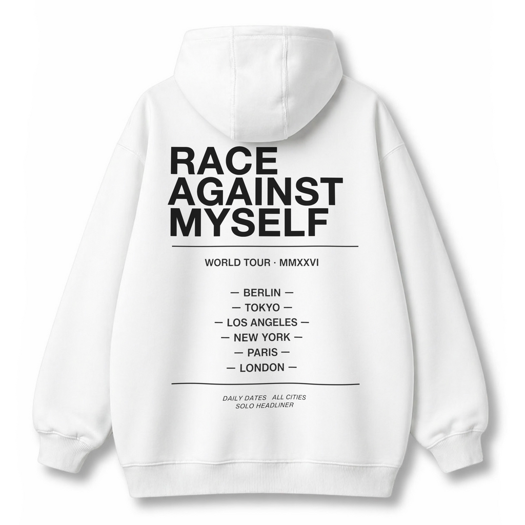 AGAINST MYSELF | OVERSIZE HOODIE