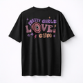Pretty Girls Love Gym Oversize Shirt (Backprint)