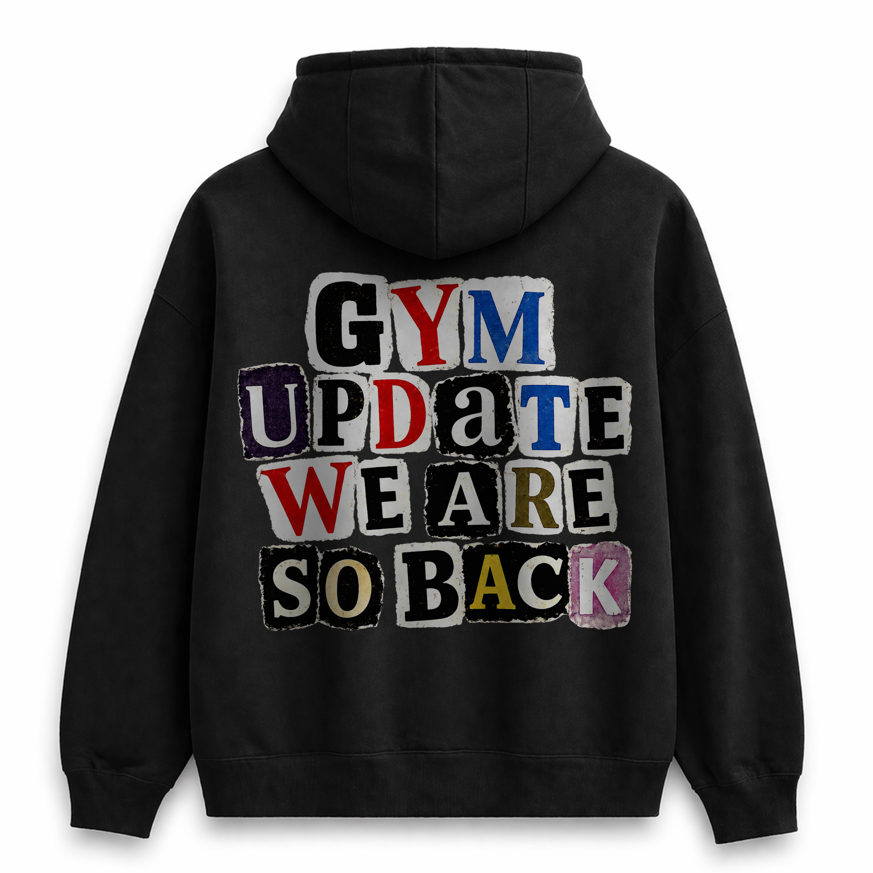 GYM UPDATE | OVERSIZE ZIPPER