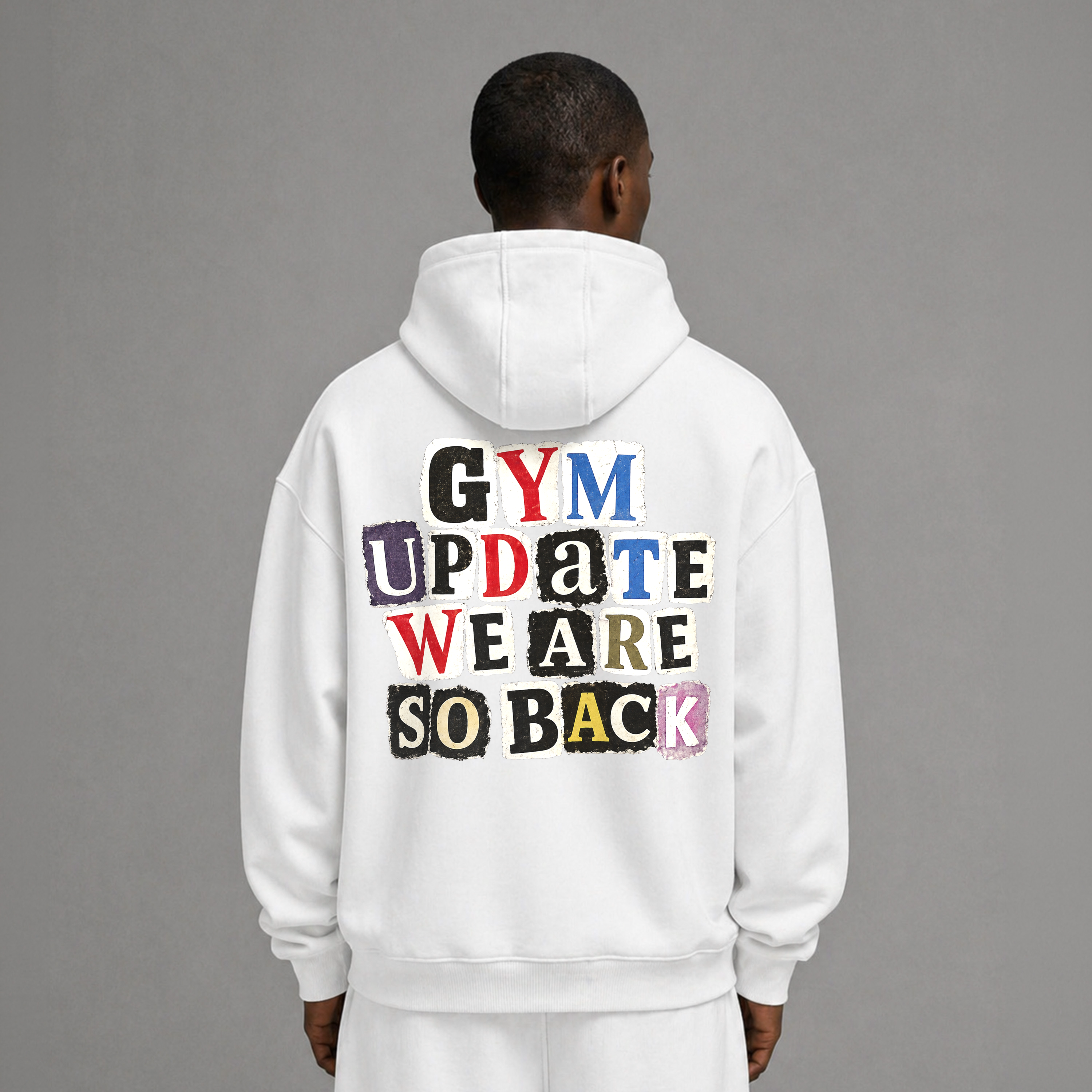 GYM UPDATE | OVERSIZE HOODIE