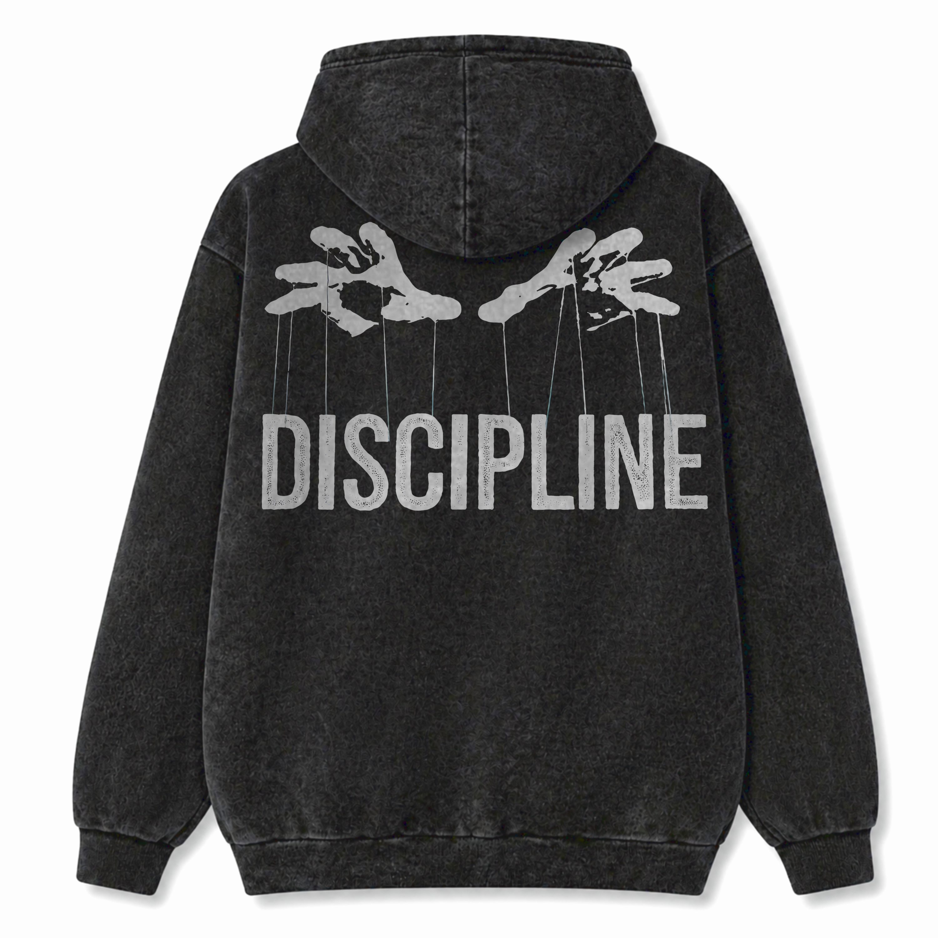 DISCIPLINE | WASHED OVERSIZE HOODIE