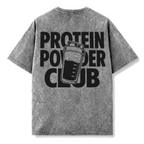 PROTEIN CLUB | WASHED OVERSIZE SHIRT