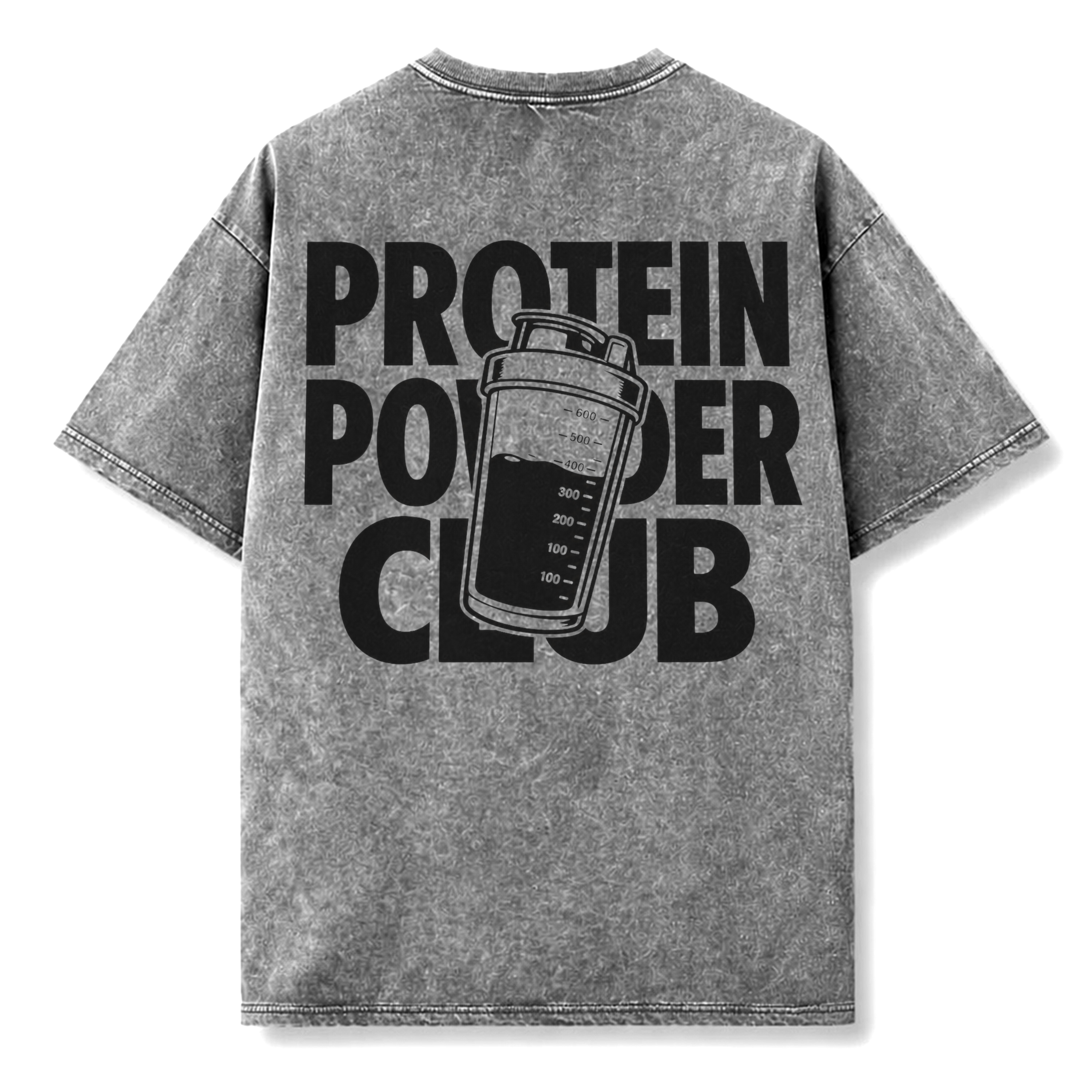 PROTEIN CLUB | WASHED OVERSIZE SHIRT