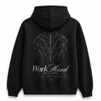 WORK HARD | OVERSIZE ZIPPER