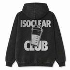 ISOCLEAR CLUB | WASHED OVERSIZE HOODIE