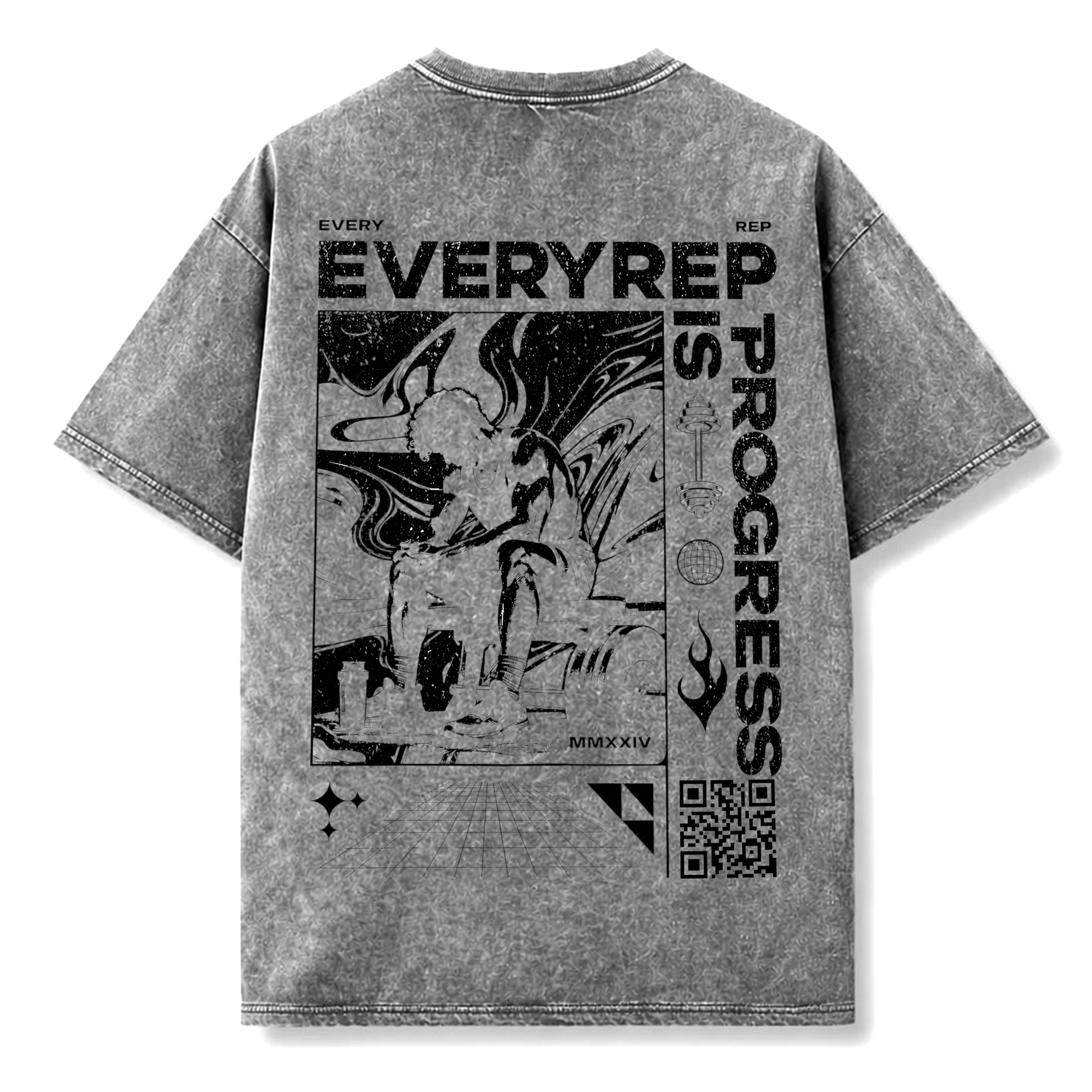 EVERY REP | WASHED OVERSIZE SHIRT