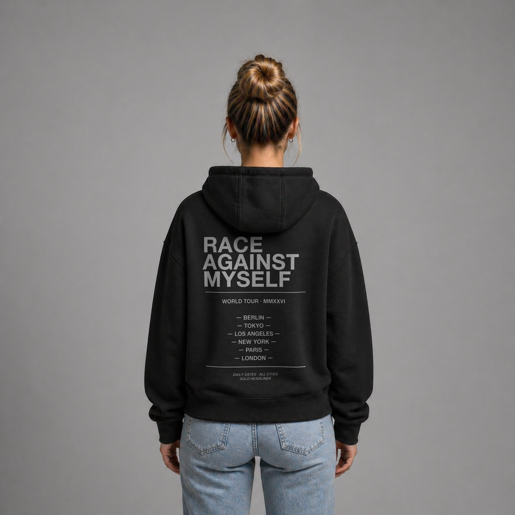 AGAINST MYSELF | OVERSIZE HOODIE