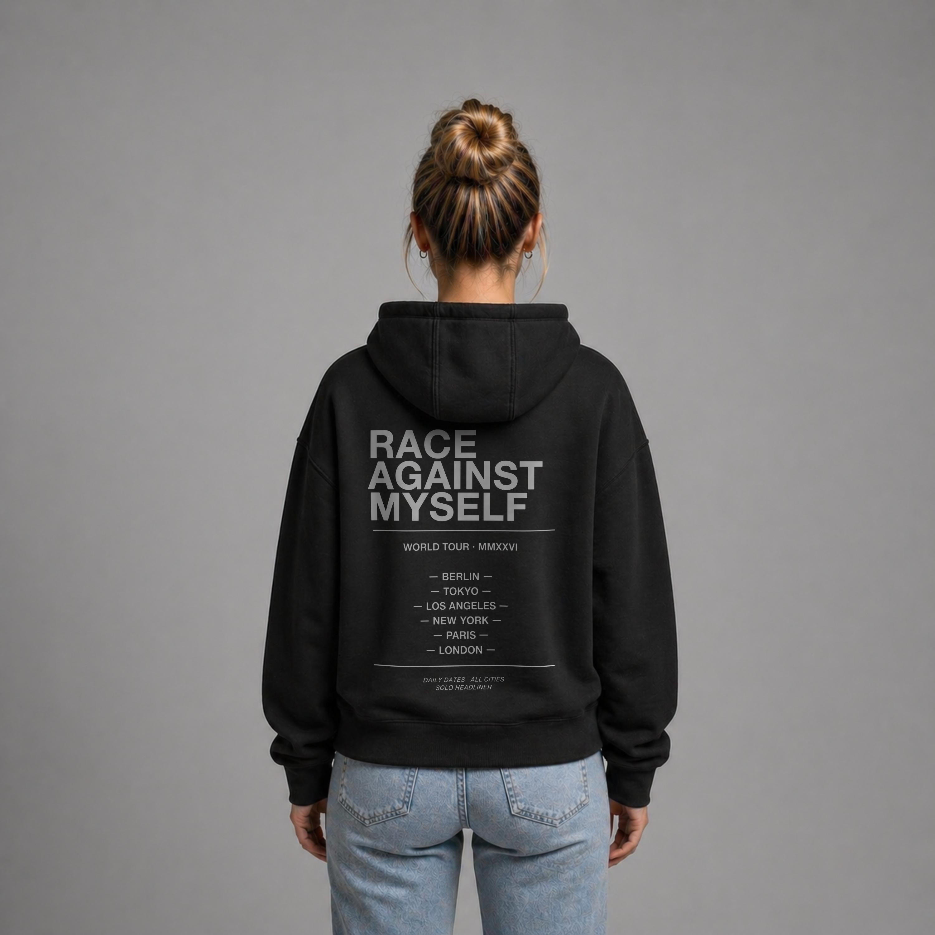 AGAINST MYSELF | OVERSIZE HOODIE