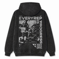 EVERY REP | WASHED OVERSIZE HOODIE