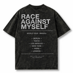 AGAINST MYSELF | WASHED OVERSIZE SHIRT