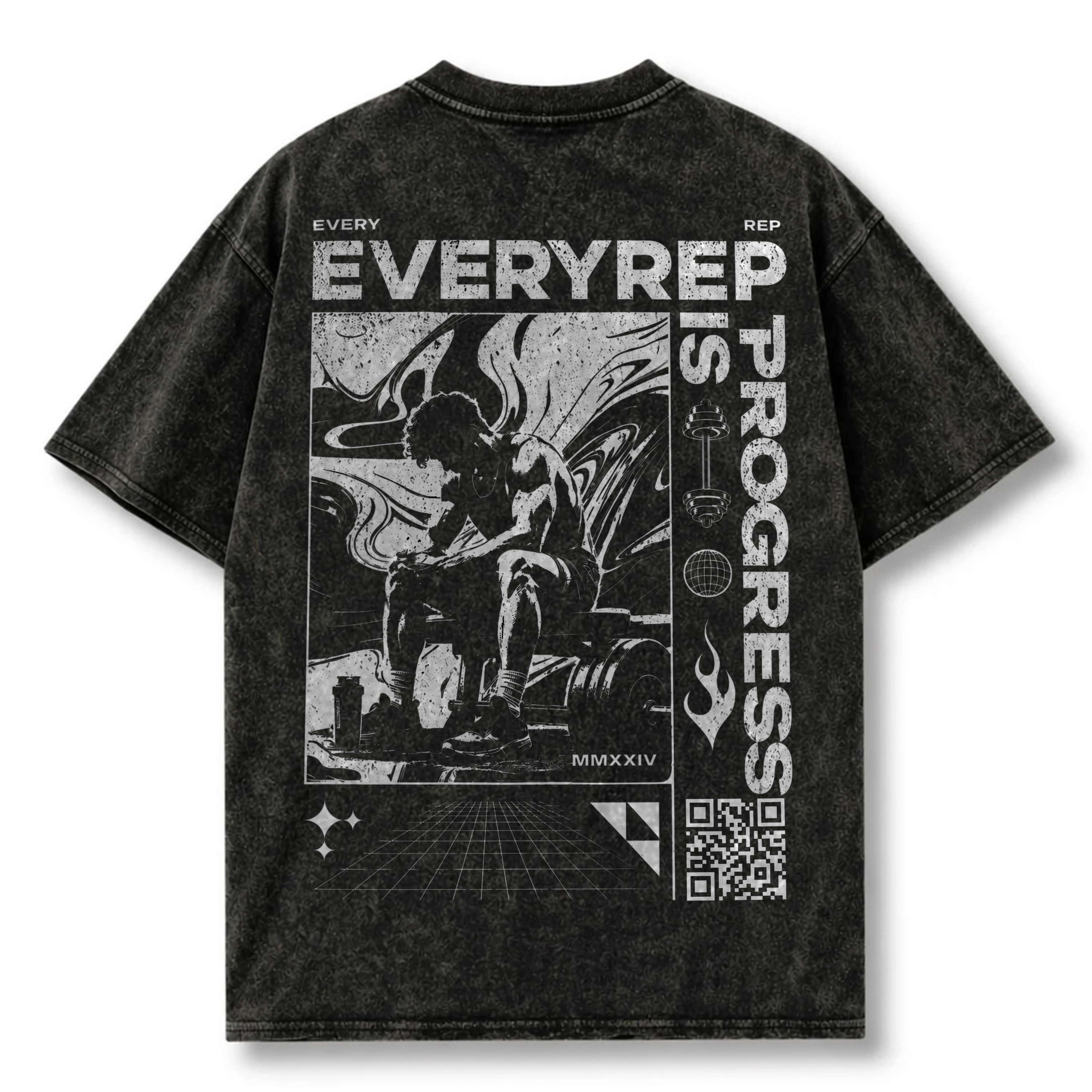 EVERY REP | WASHED OVERSIZE SHIRT