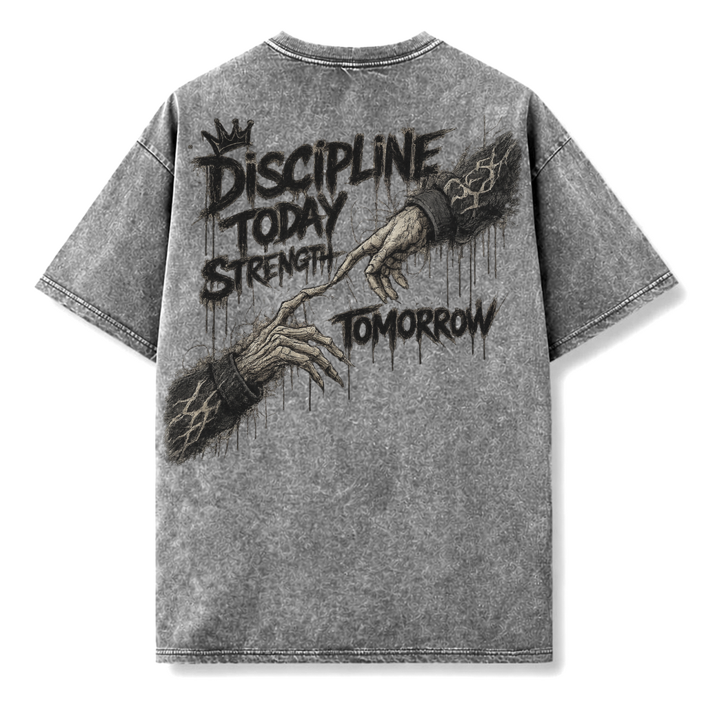 DISCIPLINE | WASHED OVERSIZE SHIRT